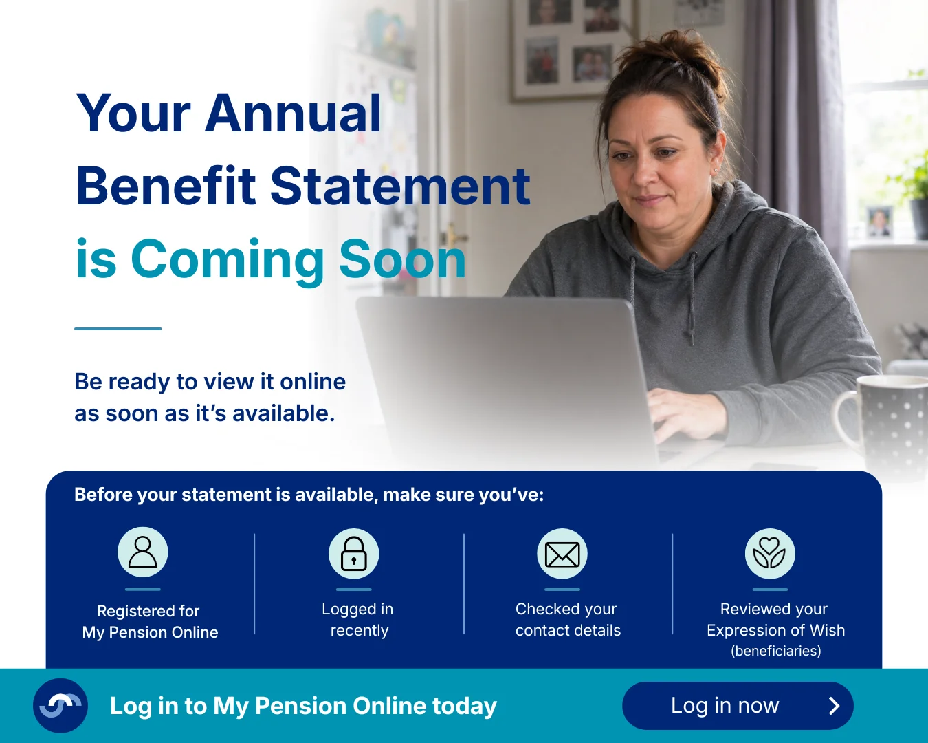 Deferred Annual Benefit Statement Homepage Artwork