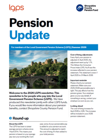 Annual active member newsletter front page image 2026